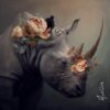 Fat floral unicorn II