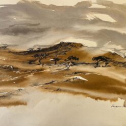 Nasima Nash - Landscape Brown